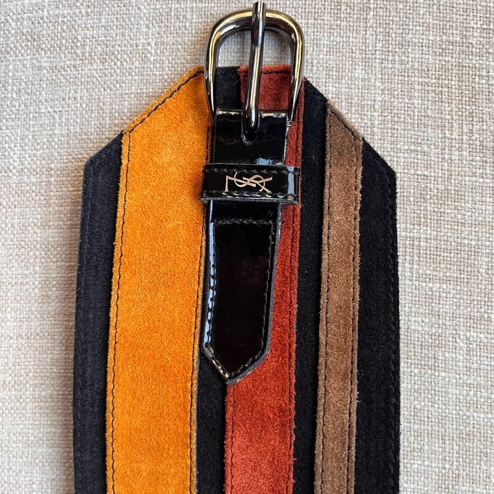 YSL SUEDE belt xs/s *vintage* - Picture 4 of 6